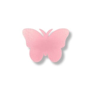 Dekoracja Drewniana Różowa HDF Laserowo Cięta 4,9 cm Różowa dekoracja drewniana HDF w kształcie motyla o wymiarze 4,9 cm, wykonana techniką cięcia laserowego.