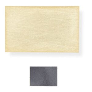 Drewniana Baza Magnes Prostokąt 7,9 x 4,9 cm DIY Sklejka Cięta Laserowo Drewniana baza magnes prostokąt DIY ze sklejki o wymiarach 7,9 x 4,9 cm pokazana z małym czarnym elementem dla porównania skali.