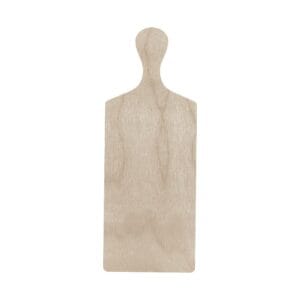 Drewniana deska dekoracyjna o długości 24 cm z uchwytem, wycięta laserowo z naturalnego drewna do samodzielnego zdobienia DIY.