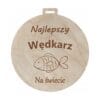 Medal Drewniany z Grawerem Własny Napis Podziękowanie