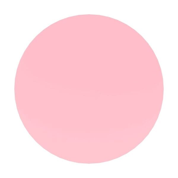 Okrągłe Kółko Baza do Zdobienia DIY 10 cm 1 szt Okrągłe kółko baza do zdobienia DIY 10 cm 1 szt w pastelowym różowym kolorze prezentowane na białym tle.