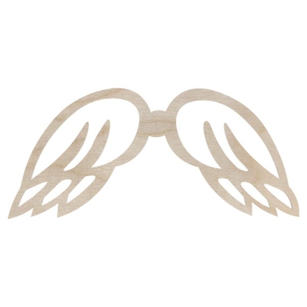 Drewniane Skrzydła Anielskie Baza do Makramy 3 mm