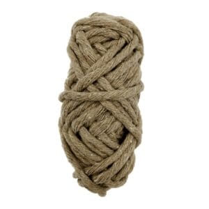 Sznurek Bawełniany Beżowy 5 mm 10 m do Makramy i Rękodzieła Beżowy sznurek bawełniany 5 mm 10 m do makramy i rękodzieła zwinięty w estetyczny motek.