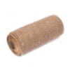 Wstążka z Juty Dekoracyjna 20 cm x 5 m Naturalna Ekologiczna 180 g/m² - zdjęcie 1 Rolka naturalnej wstążki z juty o szerokości 20 cm i długości 5 m w rustykalnym stylu.