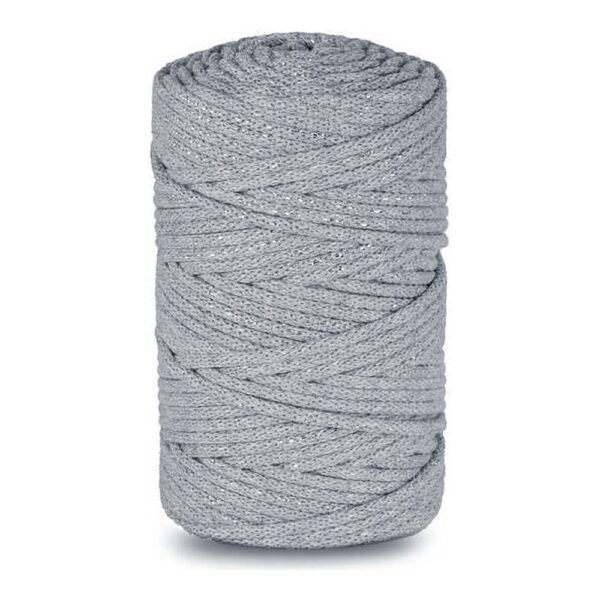 sznurek-bawe-niany-5-mm-szary-z-srebrn-nitk-100-m-was Sznurek Bawełniany 5 mm Szary z Srebrną Nitką 100 m