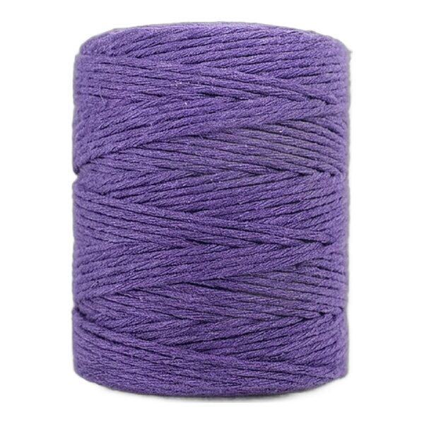 sznurek-bawelniany-skrecany-2-mm-150-m-do-makramy-fioletowy Sznurek Bawełniany Skręcany 2 mm 150 m do Makramy - Fioletowy